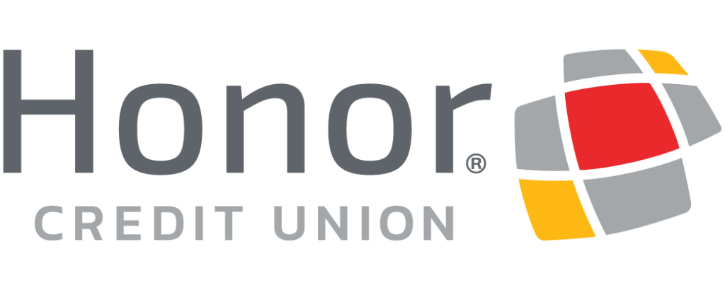 Honor credit union logo.